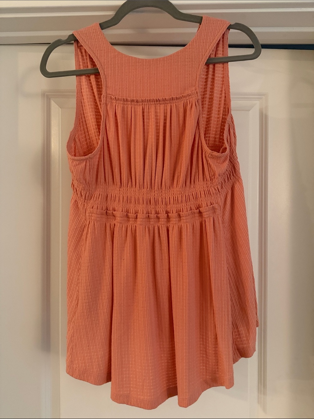Free People Coral V-Neck Tie-Front Flowy Camisole - Picture 5 of 5